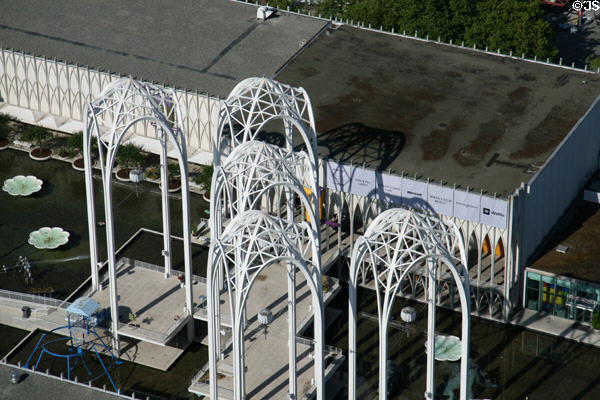 Pacific Science Center (1962) at Seattle Center. Seattle, WA. Architect: Minoru Yamasaki & Assoc..