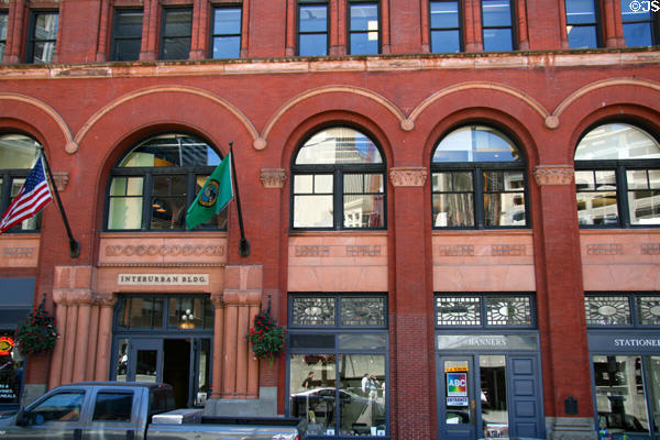 Interurban Building, once offices of Puget Sound Electric Railway Interurban Line. Seattle, WA.