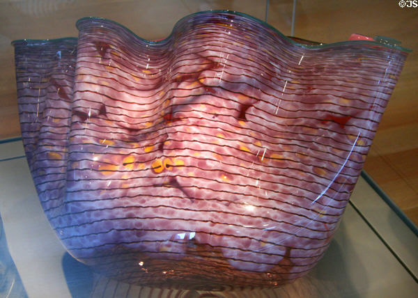 Macchia (1986) by Dale Chihuly in glass collection of Seattle Art Museum. Seattle, WA.