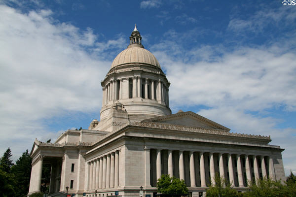 Washington State Capitol (1919-28). Olympia, WA. Architect: Walter R. Wilder & Harry K. White. On National Register.