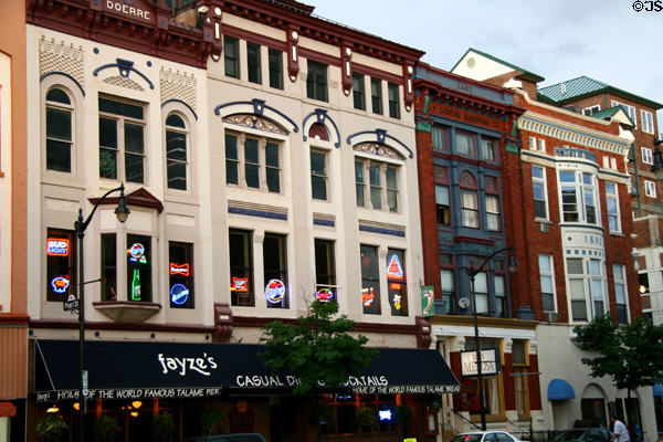 Heritage buildings (c1891) on 4th St. South. La Crosse, WI.