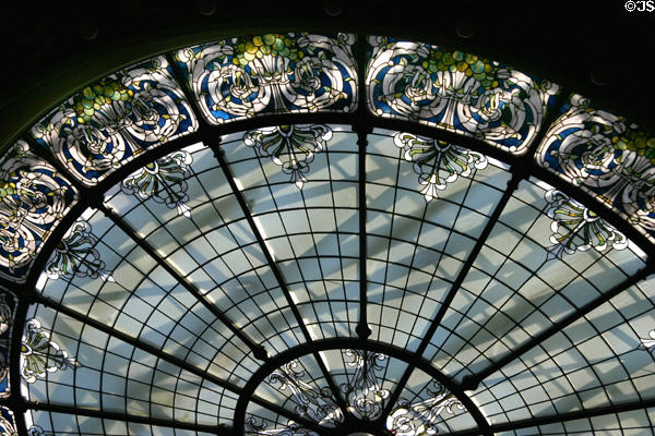 Skylight of House chamber of Wisconsin State Capitol. Madison, WI.