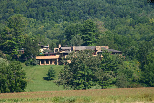 Taliesin residence of Frank Lloyd Wright family. WI.