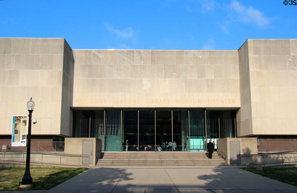 West Virginia State Museum Cultural Center (1976) (on State Capitol complex grounds). Charleston, WV.
