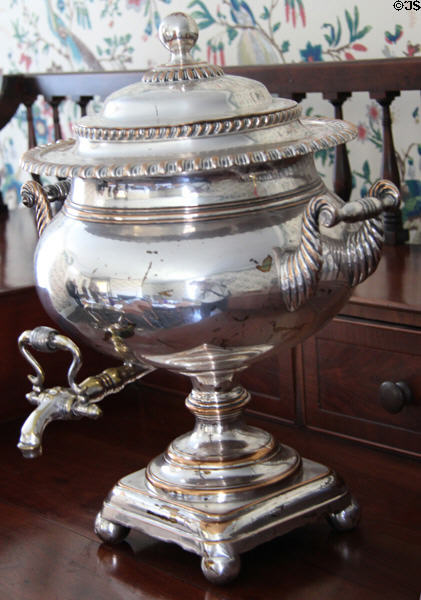 Tea urn at Craik-Patton House. Charleston, WV.