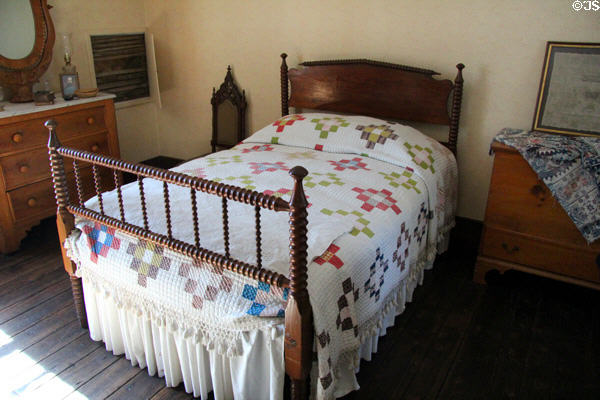 Bedspread with appliqué at Craik-Patton House. Charleston, WV.