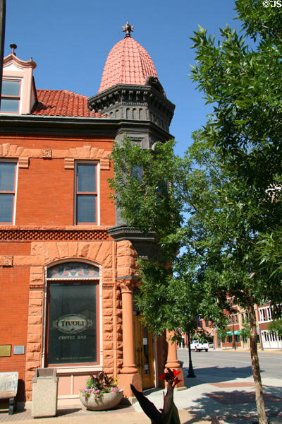 Tivoli Building tower. Cheyenne, WY.