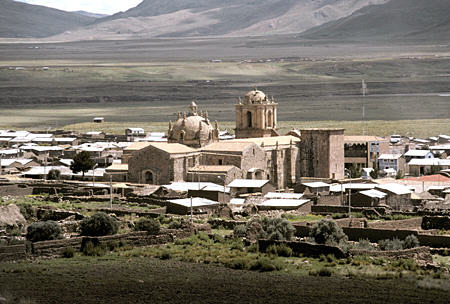 Pucara village on Peru's Alta Plano. Peru.