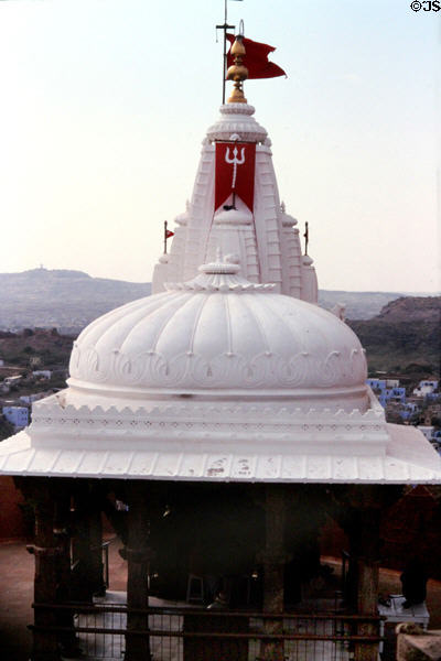 Temple at Jodhpur Palace. India.
