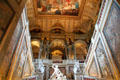 Central staircase of Kunsthistorisches Museum. Vienna, Austria.