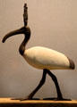Ancient Egyptian Ibis god statue at Kunsthistorisches Museum. Vienna, Austria.