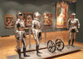 Collection of Viennese paintings & armor at Historical Museum of City of Vienna. Vienna, Austria.