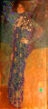 Portrait of Emilie Flöge by Gustav Klimt at Historical Museum of City of Vienna. Vienna, Austria.