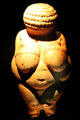Venus of Willendorf BCE at Museum of Natural History. Vienna, Austria.