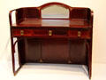 Desk by Koloman Moser & made by Gebrüder Jacob & Josef Kohn of Vienna at Leopold Museum. Vienna, Austria.