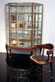 Collection of Viennese Austrian Expressionism glass at Leopold Museum. Vienna, Austria.