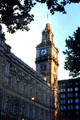 Clock tower of Melbourne General Post Office. Melbourne, Australia.