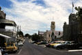 Small town streetscape of Castlemaine. Castlemaine, Australia.