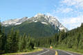 Mountains of Glacier National Park. BC.