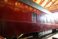 CPR Business Car #4 at Revelstoke Railway Museum. Revelstoke, BC.