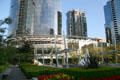 Wall Centre with Sheraton Wall Centre Hotel entrance. Vancouver, BC.