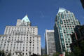 Hotel Vancouver, Royal Centre & Cathedral Place. Vancouver, BC.