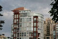 Residential condo overlooking False Creek & Granville Island Market. Vancouver, BC.