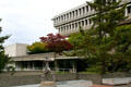 Landscaping of Simon Fraser University. Vancouver, BC.