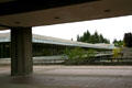 Details of Academic Quadrangle at Simon Fraser University. Vancouver, BC.