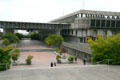 Convocation Mall & W.A.C. Bennet Library at Simon Fraser University. Vancouver, BC.