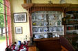Recreation of porcelain merchandise display at Barbours General Store museum. Saint John, NB.