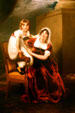 Portrait of Mrs. John Thomson & son Baron Sydenham to become Governor General of British North America by Sir Thomas Lawrence at Beaverbrook Art Gallery. Fredericton, NB.