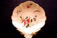Coalport shell-shaped dish at Beaverbrook Art Gallery. Fredericton, NB.