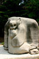 Polar Bear sculpture by Pauta Saila at McMichael Gallery. Kleinburg, ON