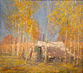 Guide's Home in Algonquin by Arthur Lismer at National Gallery of Canada. Ottawa, ON.