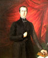 Abbé David-Henri Têtu portrait by Antoine Plamondon at National Gallery of Canada. Ottawa, ON.