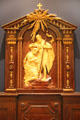 Baptism of Christ carving by François Fournier of Quebec at National Gallery of Canada. Ottawa, ON.