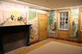 Mr. & Mrs. William Croscup's painted room by unknown of Nova Scotia at National Gallery of Canada. Ottawa, ON.