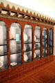 Collection of early Islamic ceramics at Aga Khan Museum. Toronto, ON.
