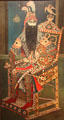 Portrait of a Fathali Shah Qajar from Tehran, Iran at Aga Khan Museum. Toronto, ON.