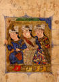 Manuscript painting from Egypt or Syria by Ibn Zafar al-Siqili at Aga Khan Museum. Toronto, ON.