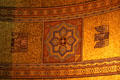 Mosaic ceiling over Avenue Road entrance interior at Royal Ontario Museum. Toronto, ON.