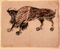 Facsimile of Sitting Bull's autograph at Royal Ontario Museum. Toronto, ON.