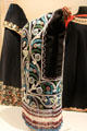 James Bay Cree glass-bead embroidered hood at Royal Ontario Museum. Toronto, ON.