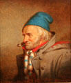 Habitant painting by Cornelius Krieghoff at Royal Ontario Museum. Toronto, ON.