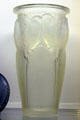 Lovebirds glass vase by R, Lalique of France at Royal Ontario Museum. Toronto, ON.
