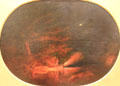 Fishing by Torchlight painting by Cornelius Krieghoff at Art Gallery of Ontario. Toronto, ON.