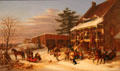 J.B. Jolifou, Aubergiste painting by Cornelius Krieghoff at Art Gallery of Ontario. Toronto, ON.
