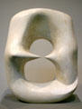 Oval with Points original plaster sculpture by Henry Moore at Art Gallery of Ontario. Toronto, ON
