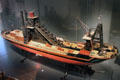 Model of British dredger Lyster at Art Gallery of Ontario. Toronto, ON